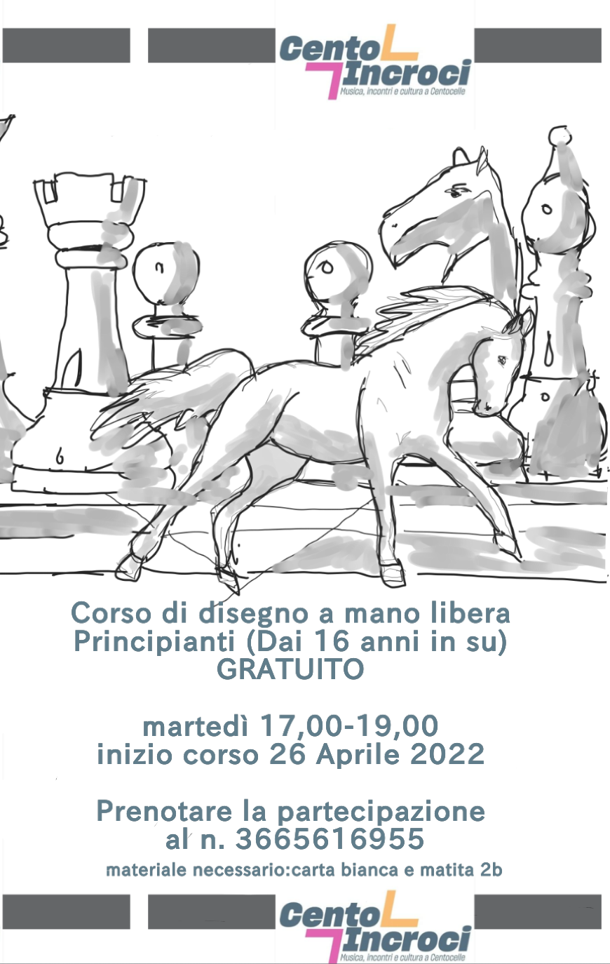 Corso di disegno per principianti – Cento incroci